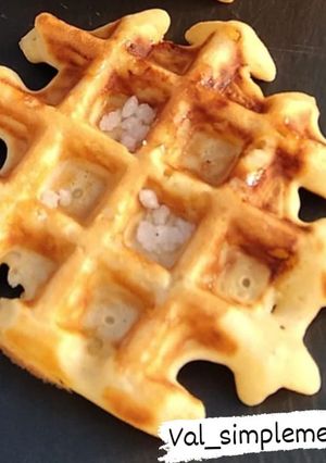 Une photo de Gaufre au petit lait