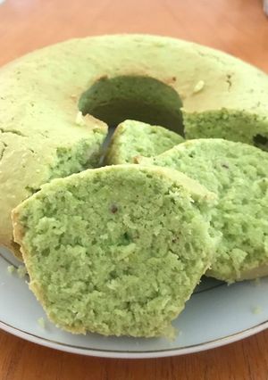 Foto resep Bolu Kelapa Pandan