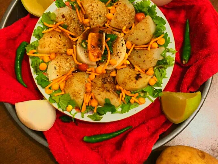 Easy Way Prepare Alu Kabli (Spicy Aloo Chaat) the So Delicious Tasty