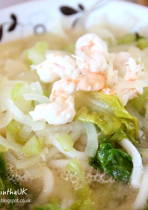 【主婦懷念小吃攤】什錦海鮮湯麵 的食譜成品照片