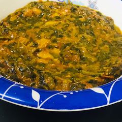 Kulfa mutton curry A picture of Kulfa mutton curry.