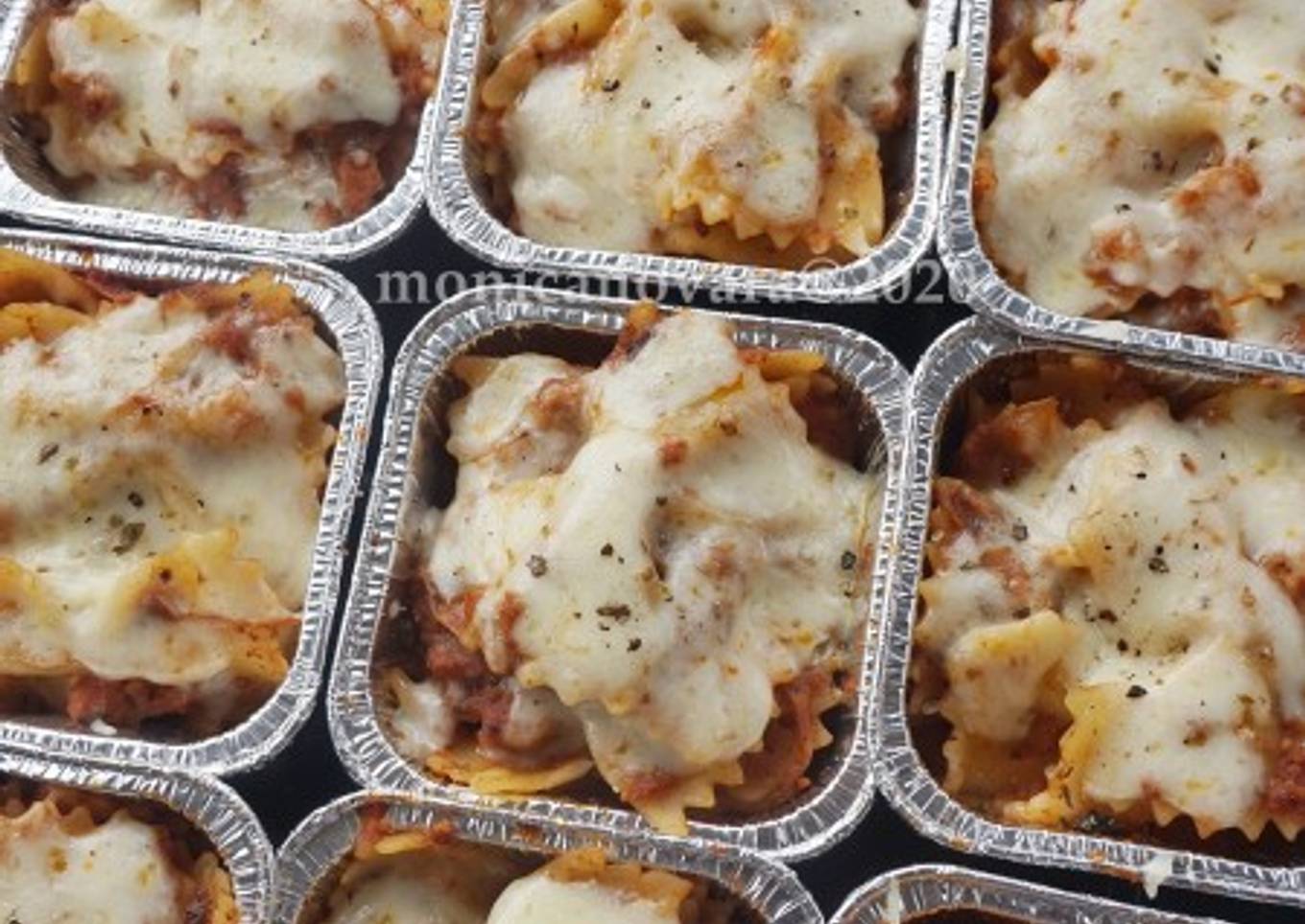 Baked Bolognese Pasta