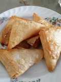Sambousek with Phyllo and Ground Chicken