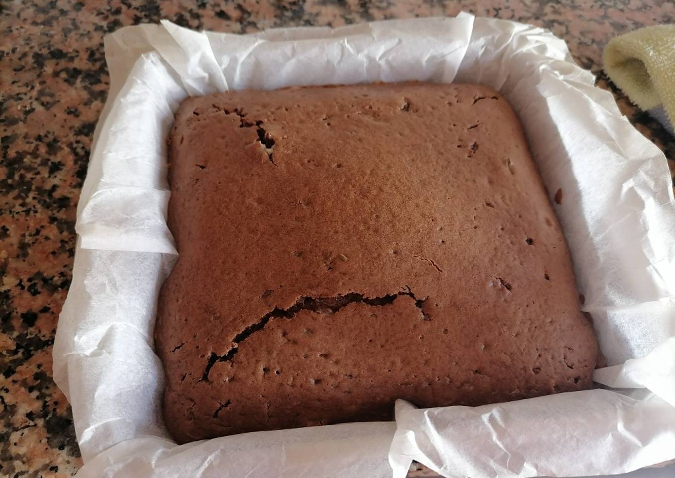 Bizcocho de chocolate y chocolate blanco (Thermomix)