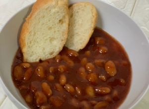 Foto resep Baked beans soup