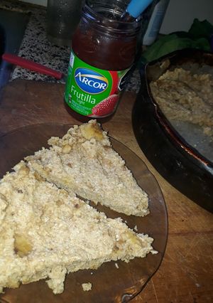 Una foto de Torta de avena y banana