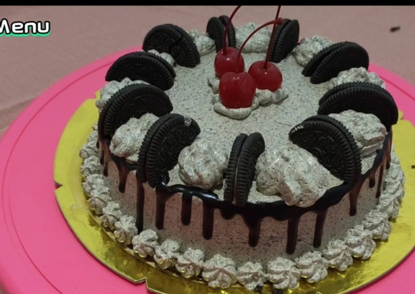 Kue Ultah Coklat Oreo