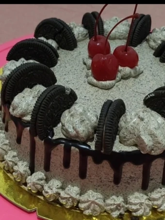 Cara Sederhana Menyiapkan Resep  Kue Ultah Coklat Oreo yang Lezat, Enak