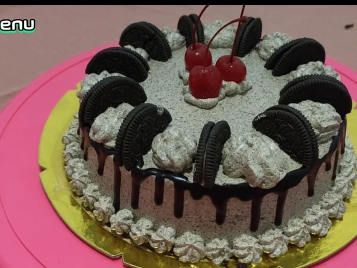 Cara Sederhana Menyiapkan Resep  Kue Ultah Coklat Oreo yang Lezat, Enak