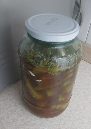 عکسی از دستور ترشی فلفل