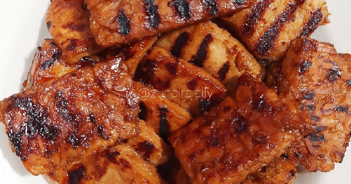 239 Resep Tempe Bakar Bacem Enak Dan Mudah Cookpad