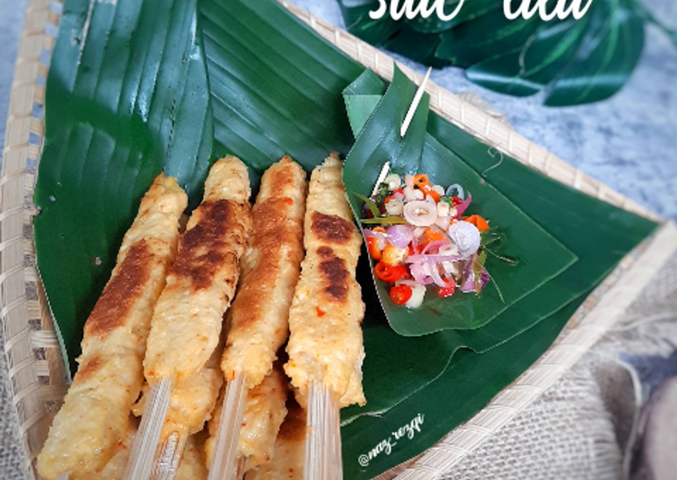 Sate Lilit Khas Bali
