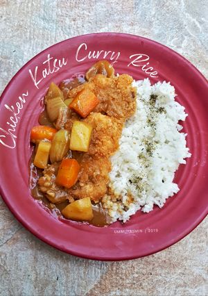 Foto resep Chicken Katsu Curry Rice aka Nasi Kari Jepang
