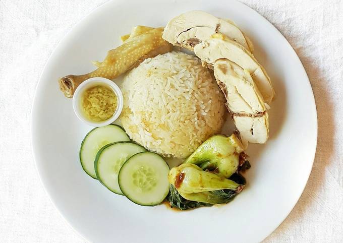 Hainanese Rice with rice cooker