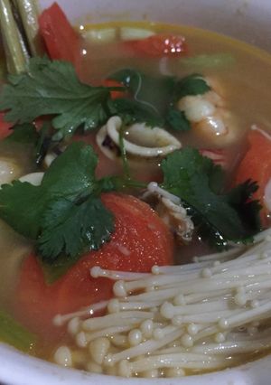 Foto resep Autentik Seafood Tom Yam