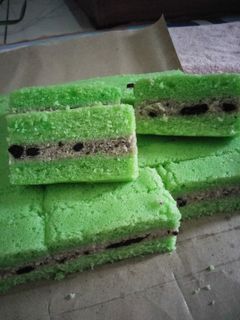 Foto resep Bolu Kukus Pandan Lapis Oreo