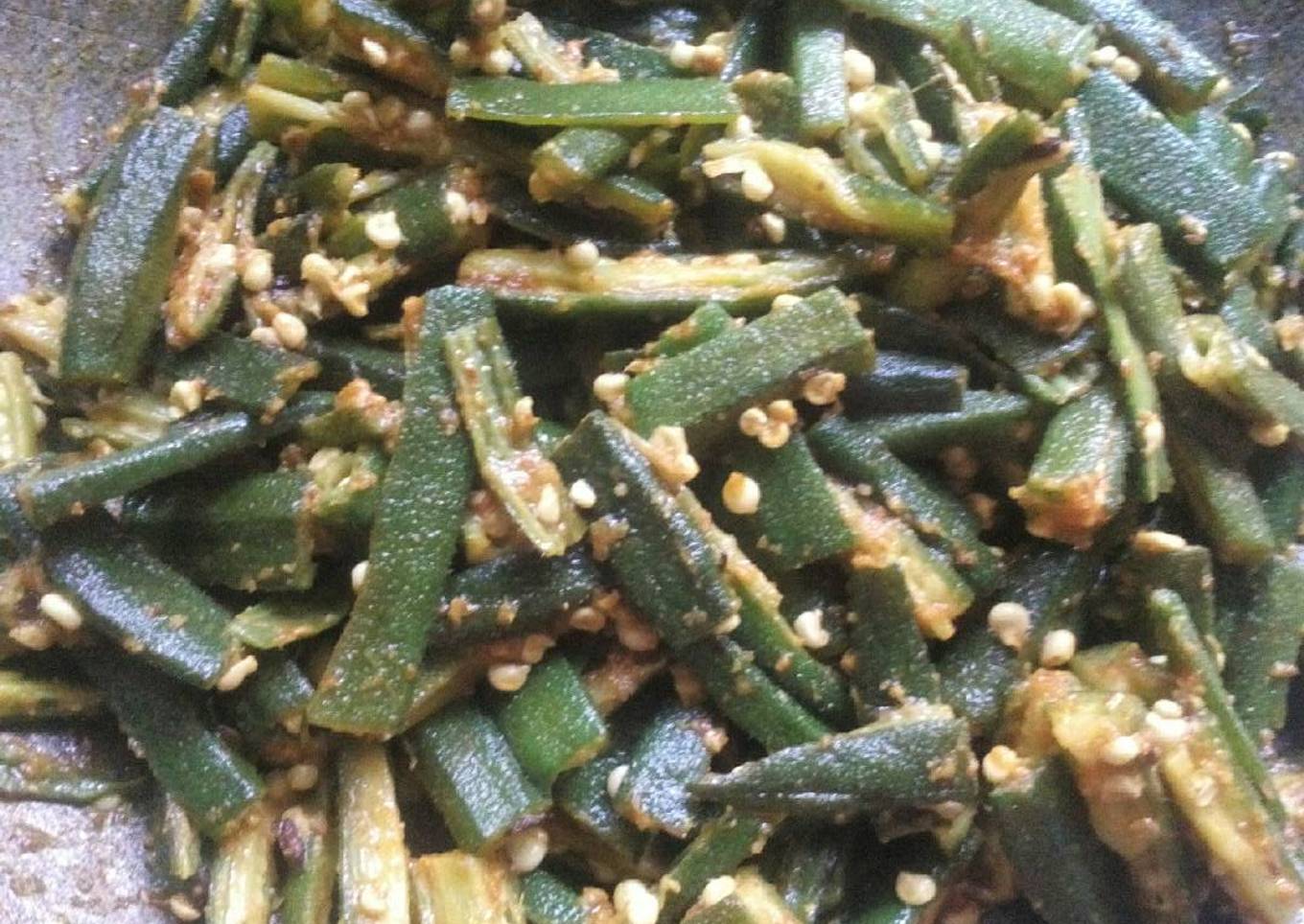 Indian fry bhindi