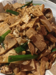 肉片炒豆干 的食譜成品照片