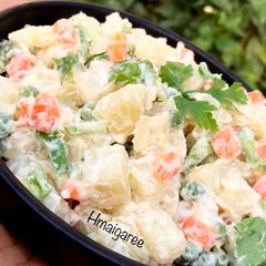 A picture of Potato salad.