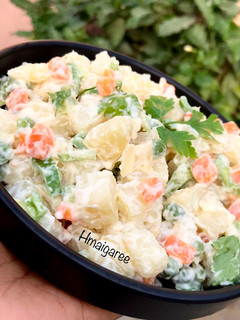 A picture of Potato salad.