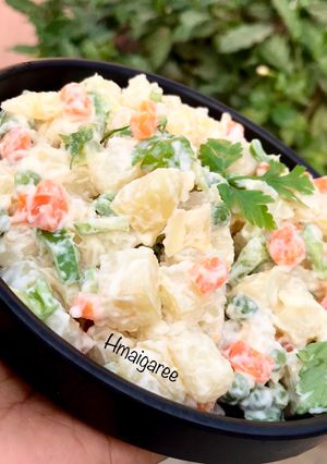 A picture of Potato salad.