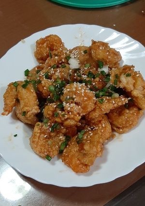 Foto resep Honey soy sauce shrimp