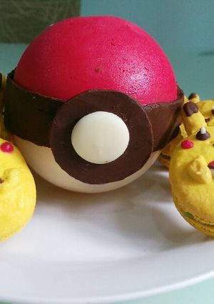 A picture of Pokemon macaron.
