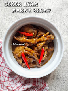 Foto resep Ceker Sayap Ayam Masak Kecap