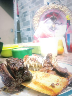 Una foto de Costillas a la cerveza en horno