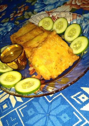 A picture of Crispy Box patties.