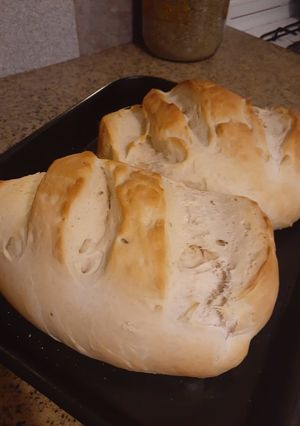 Una foto de Pan casero re fácil!!!😋