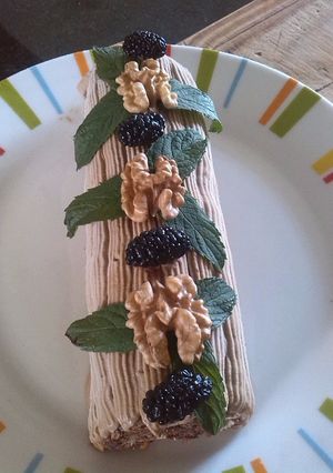 Una foto de Salami de chocolate, Italiano