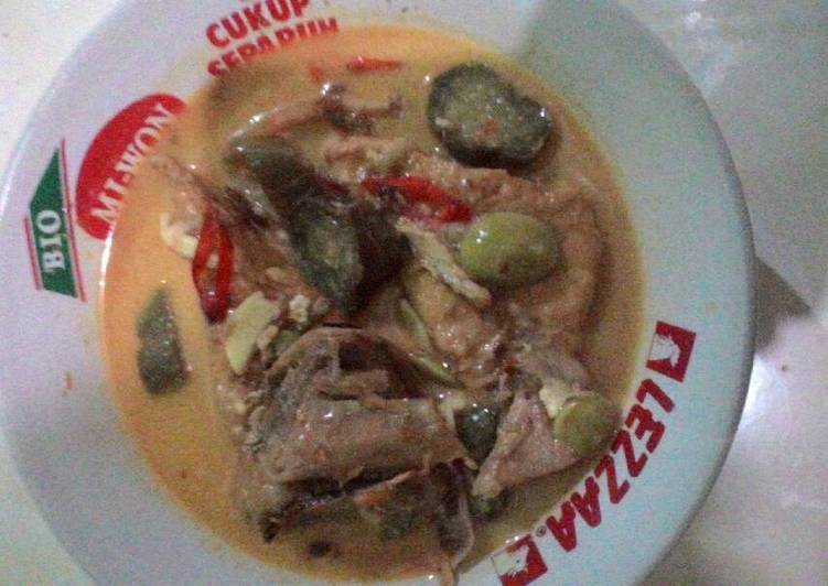 Resep Sayur Mangut khas Purwodadi, Enak Banget