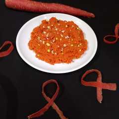 न्यू स्टाइल गाजर का दानेदार हलवा (New Style gajar ka daanedaar halwa ki recipe in hindi)-レシピのメイン写真