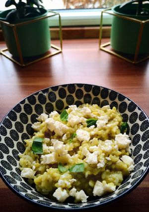 Risotto mit Avocado, Limette und Feta Rezepthauptbild