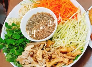 Hình của món Gỏi chay.