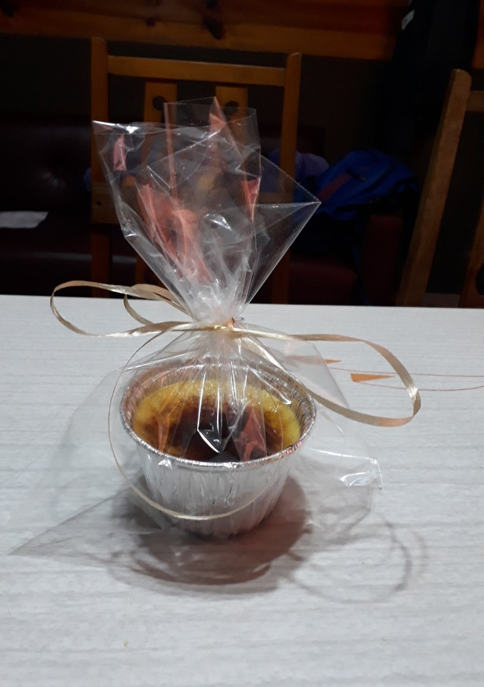 Una foto de Budín de pan individuales. Grace