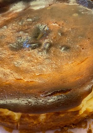 Una foto de Tarta de queso al horno