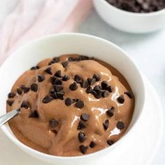 A picture of Chocolate nice cream.
