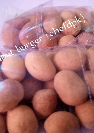 A picture of Peanut burger.
