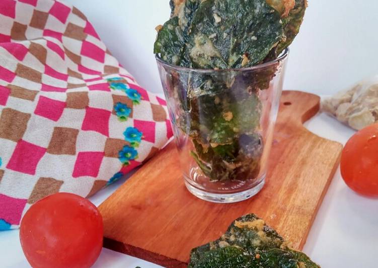 Kripik Bayam Super Hemat dan Sehat