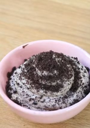 Una foto de Mousse de oreo 3 ingredientes !!