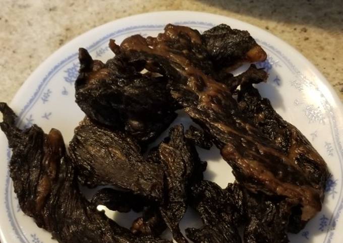 Step-by-Step Guide to Prepare Iconic Pineapple Teriyaki Homemade Beef Jerky for Lunch Recipe