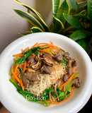 Bún Gạo Xào Lòng Gà