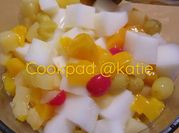 A picture of almond jelly