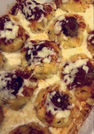 صورة لوصفة بطاطا باللحم المفروم 😋