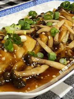 醬燒菇菇與豆腐 的食譜成品照片