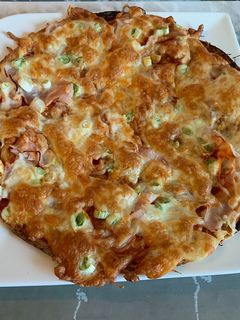 Tortilla pizza recept fotója