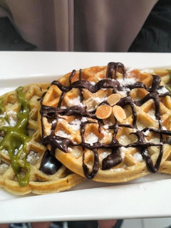 Foto resep Waffle Pisang Empuk Tahan Lama