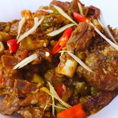 A picture of Khanchay wali Turai Gosht.